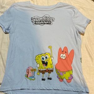 OFFICIAL NICKELODEON SPONGEBOB SQUAREPANTS T SHIRT